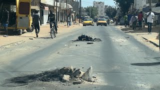 DIRECT DAKAR UNE VILLE DÉSERTIQUE APRÈS SACCAGE CAMBRIOLAGE ET DÉGÂT [upl. by Kirtap144]