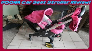 Doona Infant Car Seat Stroller  Unboxing and Review [upl. by Eidok420]