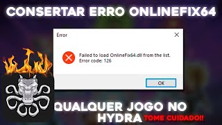 erro onlinefix64dll  Hydra Launcher como resolver facil e rapido [upl. by Isoj]