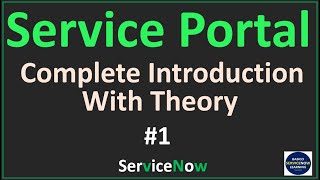 What is Service Portal in ServiceNow  ServiceNow Service Portal Tutorial [upl. by Lambertson]