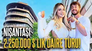 Türkiyenin En HOT🔥 Emlakçısı ile Nişantaşında Lüks Daire Turu [upl. by Zetnahs]