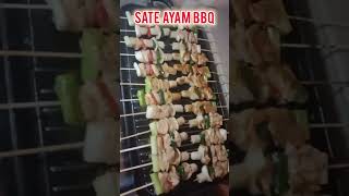 Sate Ayam BBQ shortvideo sate [upl. by Maris]