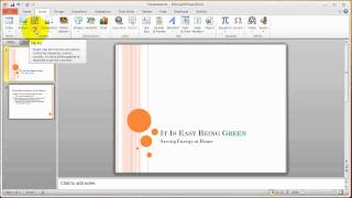 PowerPoint Chapter 1 Creating and Editing a Presentation with Clip Art [upl. by Ardnuhsed]