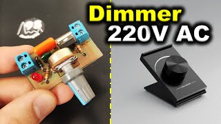 How to Make 220V AC Light Dimmer [upl. by Aneeras48]