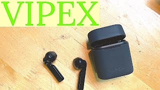 NEW VIPEX True Wireless Bluetooth Earbuds SWEET [upl. by Kamillah]