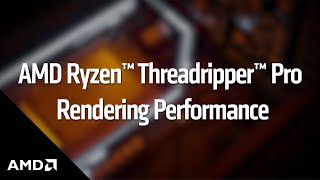 Render Faster in VRay with AMD Ryzen™ Threadripper™ PRO Processors [upl. by Nodnnarb]