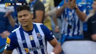 Goal  Golo Evanilson FC Porto 30 Vitória SC Liga 2223 34 [upl. by Phonsa896]