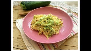 Linguine con julienne di zucchine [upl. by Eillak]