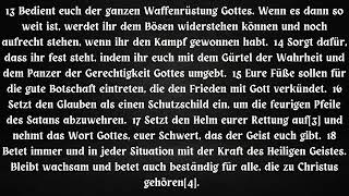 DIE WAFFENRÜSTUNG GOTTES [upl. by Ramsa148]