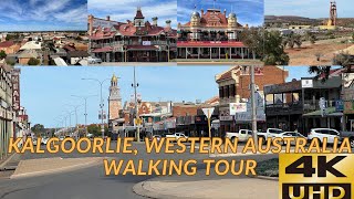 Kalgoorlie Western Australia Walking tour 4K [upl. by Acireed93]