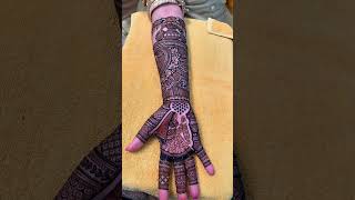 Front right hand mehndi design 💯❤️🤗 [upl. by Elhsa186]