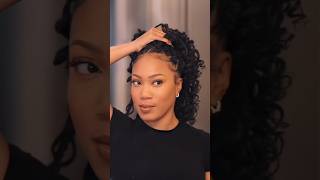 BRAIDLESS CROCHET BOHO PASSION TWIST hairstyle [upl. by Llerrom]