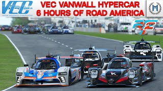 rFactor 2 Online Virtual Endurance Championship  6 Hours of Road America [upl. by Fletcher]