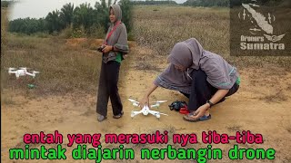 istri Minta diajarin Nerbangin drone [upl. by Marinna]