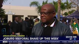 New Joburg mayor on the cards by end of the week [upl. by Agnizn66]