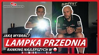 Lampka rowerowa przednia  jaką wybrać Ranking najlepszych w 🇵🇱 [upl. by Yelsnya]