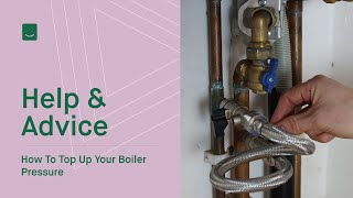 How To Top Up Your Boiler Pressure [upl. by Liuqa]