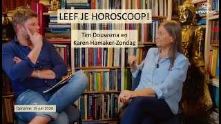 LEEF JE HOROSCOOP ‘ het leven heeft jou gewenst ‘ KAREN HAMAKER ZONDAG VIBESTALK S03 08 [upl. by Mulligan]