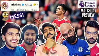 Ronaldo Factos vs Messi Ballon dor 2021  Manchester united  Premier league Predictions  Divyansh [upl. by Giacopo681]