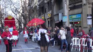 Fallas 2015 Cabalgata del Ninot Valencia [upl. by Devondra606]