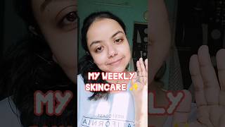 Weekly skin care routine to maintain my acne prone skin✨skincare acneproneskin skinecareroutine [upl. by Silvie]