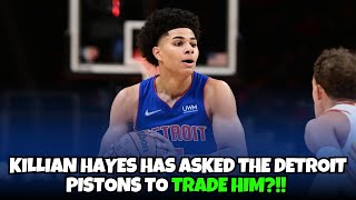 Killian Hayes requested a trade from the Detroit Pistons [upl. by Alletnahs]