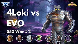 AW Season 50  War 2 4Loki vs EVO [upl. by Iel833]