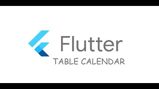 Flutter Table Calendar [upl. by Kimmie]