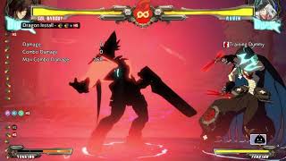 Guilty Gear XRD Rev 2 Sol Dragon Install Combo [upl. by Ahsineg522]