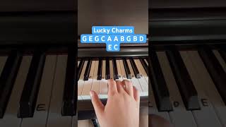 Lucky Charms jingle piano shorts [upl. by Ecnerewal]