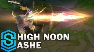 High Noon Ashe Skin Spotlight  League of Legends [upl. by Shir]