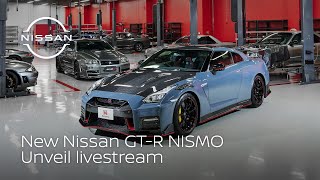 Live from Japan Nissan Unveils New GTR NISMO [upl. by Siderf]