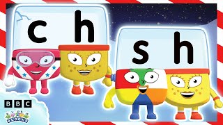 Alphablocks Christmas Break Reading Challenge 🎅📜  Learn to Read  Alphablocks [upl. by Arral661]