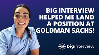 Landing a Job at Goldman Sachs My Success Story with Big Interview [upl. by Stevie885]