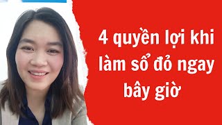 4 quyền lợi khi làm sổ  sổ đỏsổ hồng ngay bây giờ bds nhadat [upl. by Megan]