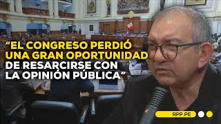 José Cevasco espera que los grupos parlamentarios respondan sobre retorno de PL a la Comisión [upl. by Airom]