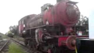 1917 Swedish b class No1313 Shunted in yard at lincolnshire wolds railway ånglok nummer 1313 [upl. by Aramoy]