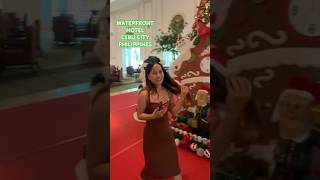 Waterfront hotel Cebu City travel philippines christmas [upl. by Jarrell]