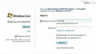 Windows Live SkyDrive  Overview [upl. by Eirlav423]