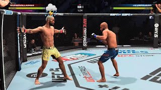 DEIVESON FIGUEIREDO 🆚️ DEMETRIOUS JOHNSON🥊🥋UFC 5 [upl. by Fair]