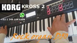 KORG KROSS 2 paquete de samples [upl. by Atikram825]