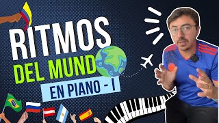 Cómo tocar diferentes ritmos en piano  Julian Bustacara [upl. by Rochester]