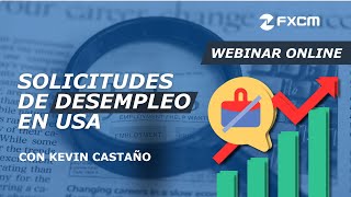 🔥 Solicitudes de Desempleo en USA FXCM [upl. by Ehtnax669]