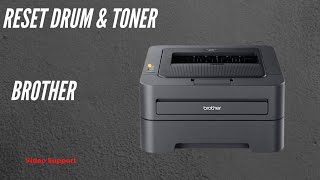 How to reset Drum on Brother HL 2270DW Printer HL 2220 HL 2230 HL 2240 HL 2250 [upl. by Wie]