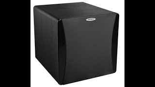 Velodyne Impact10 Subwoofer Video Review [upl. by Gereld]