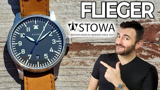 Stowa Classic Flieger 40mm Review  The IMMORTAL WATCH  Pilot Watch [upl. by Ecilahs998]