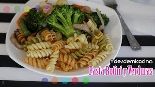 PASTA ROTINI RECETA SENCILLA [upl. by Ardeen]