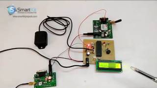 vehicle Accident Alert system using 8051 Based Microcontroller [upl. by Kazmirci395]