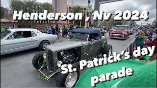 St Patrick’s day parade Henderson Nv 2024 review [upl. by Jacquet]