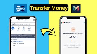 Transfer Money Halifax to Monzo  Add money to Monzo from Halifax  Deposit Money Monzo from Halifax [upl. by Docia]